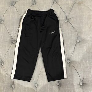 Nike Kids Black and White Joggers